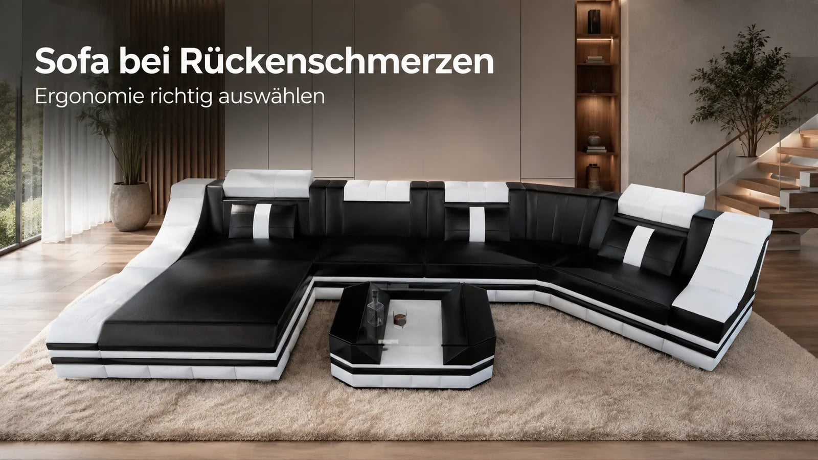 Sofa bei Rückenschmerzen richtig wählen