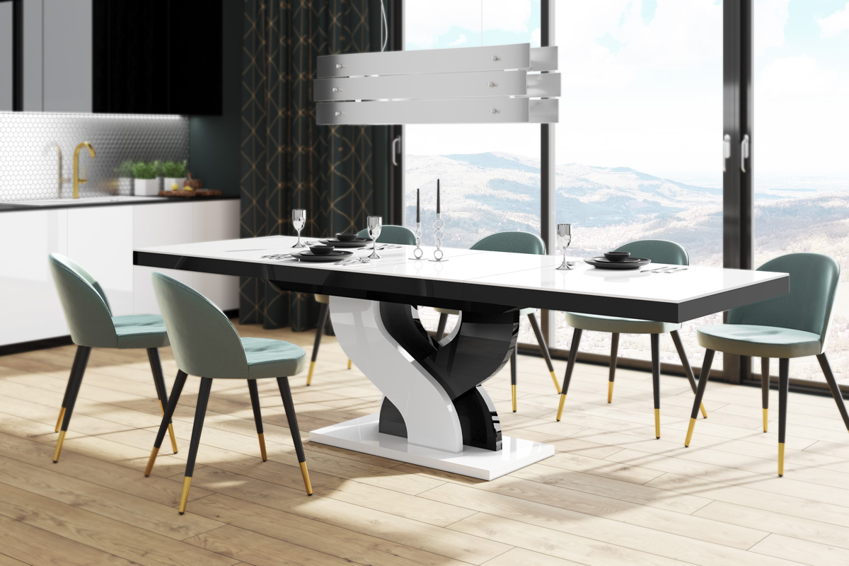 Esstisch Tisch Designertisch Luxus Hochglänzend Esszimmer DONOSTIA