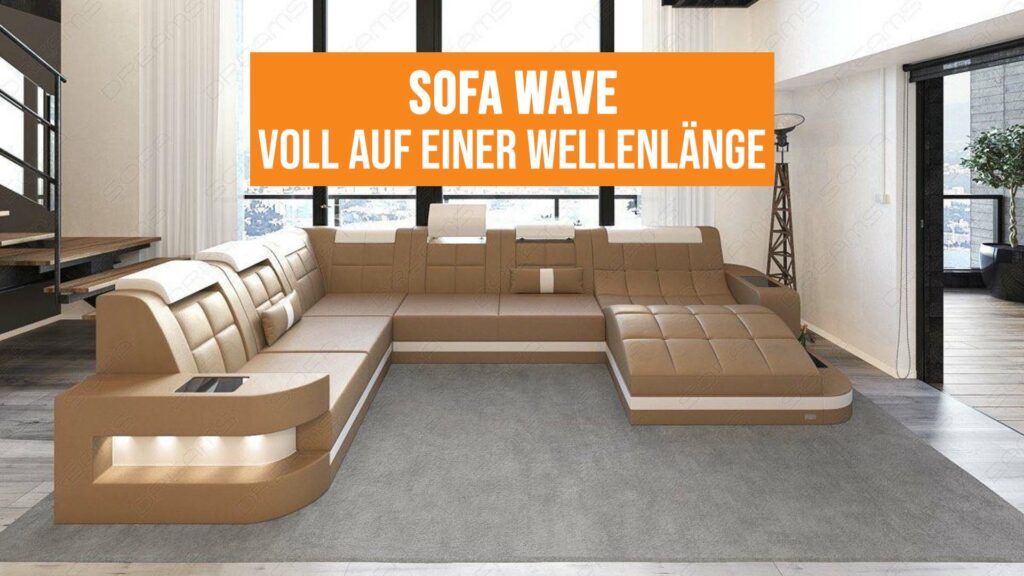 Sofa Wave: Voll auf einer Wellenlänge