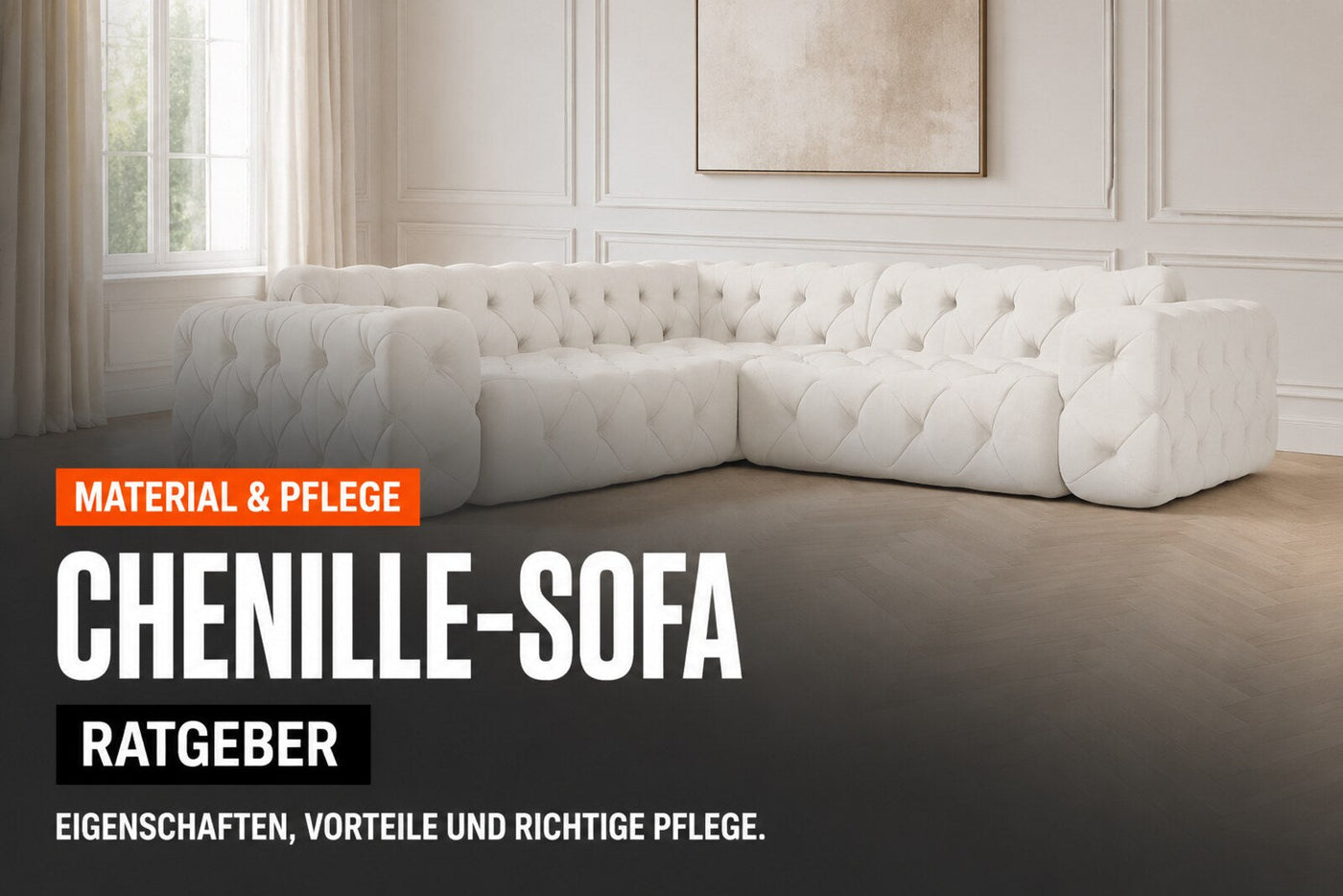 Chenille-Sofa: Eigenschaften, Vorteile, Nachteile und Pflege | Sofa Dreams Ratgeber