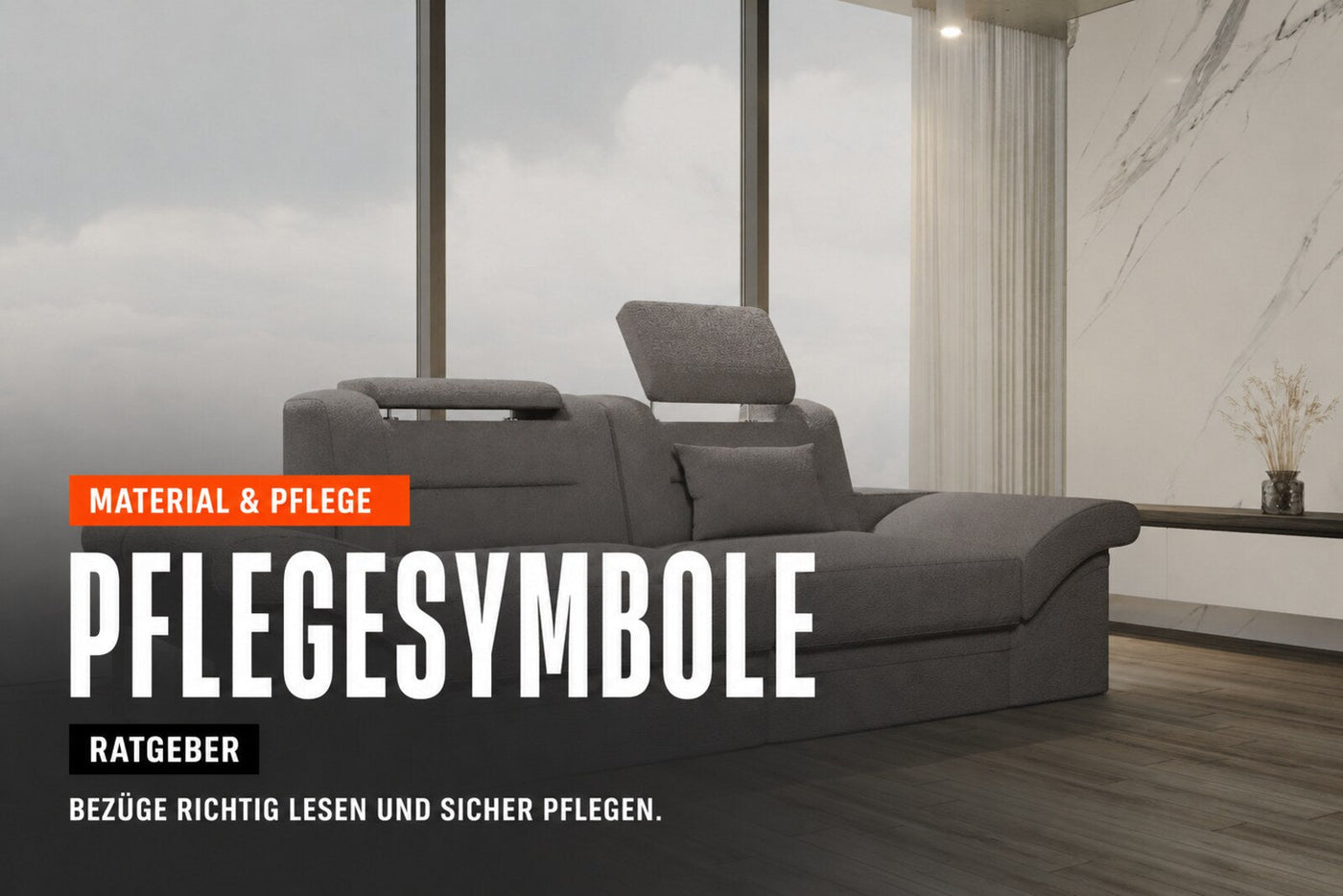 Pflegesymbole am Sofa richtig lesen: Was das Etikett erlaubt | Sofa Dreams Ratgeber
