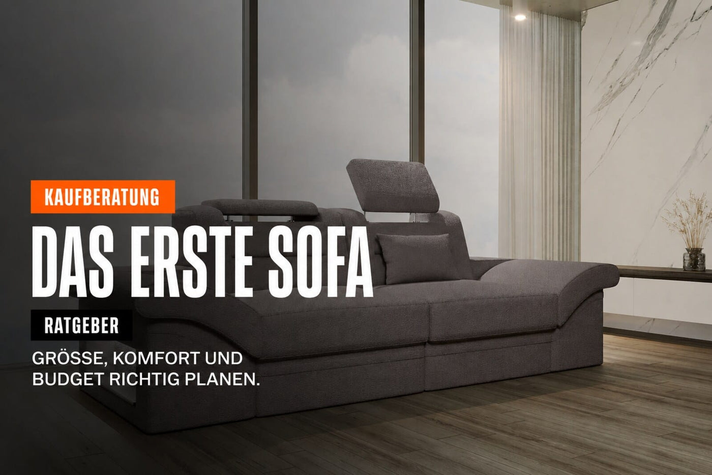Das erste Sofa kaufen: Checkliste für die erste Wohnung | Sofa Dreams Ratgeber