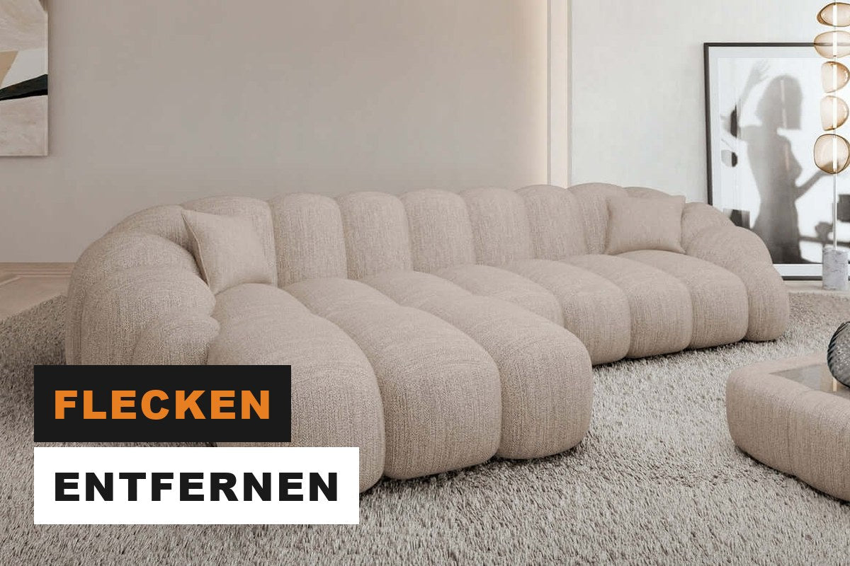 Sofa von Flecken befreien