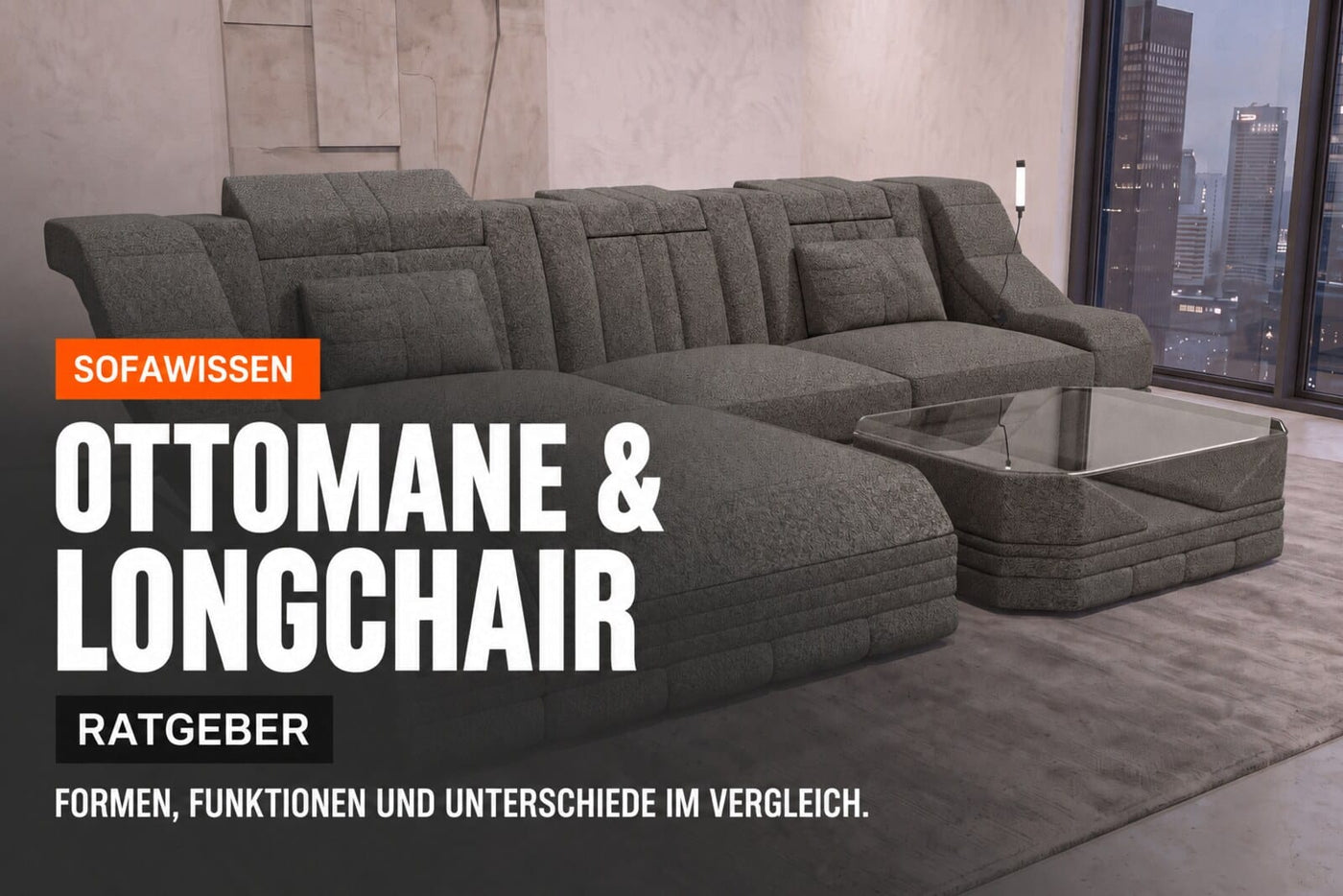 Ottomane, Recamiere, Longchair und Chaiselongue: die Unterschiede | Sofa Dreams Ratgeber