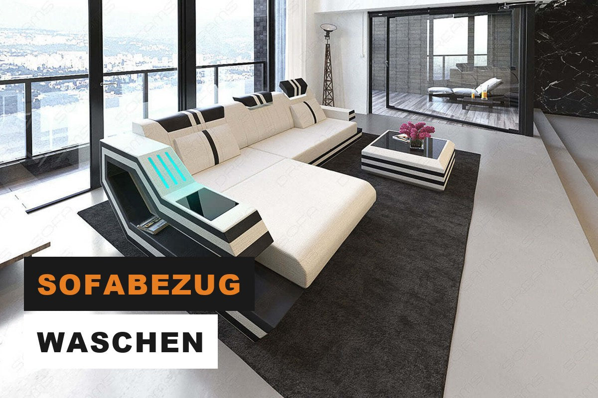 Sofabezug waschen - wie am besten