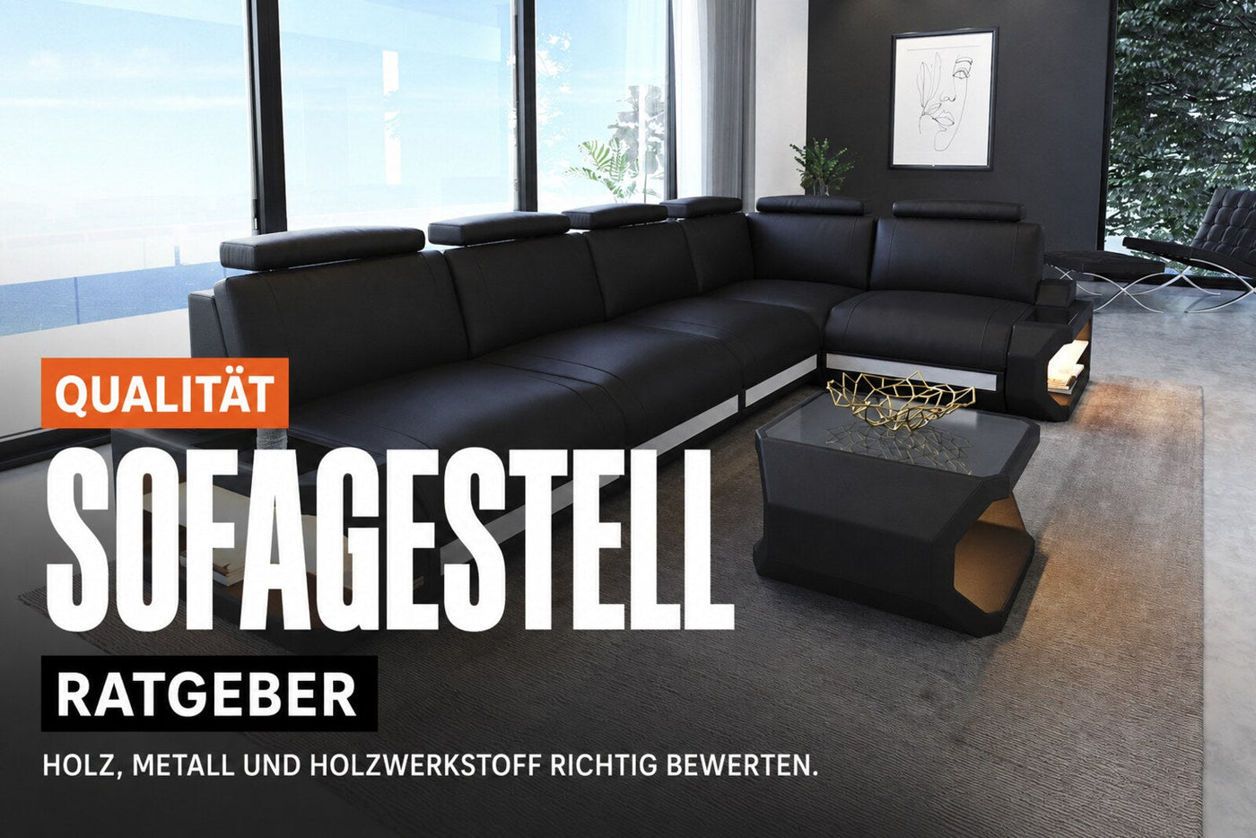 Sofagestell: Massivholz, Metall oder Holzwerkstoff? | Sofa Dreams Ratgeber