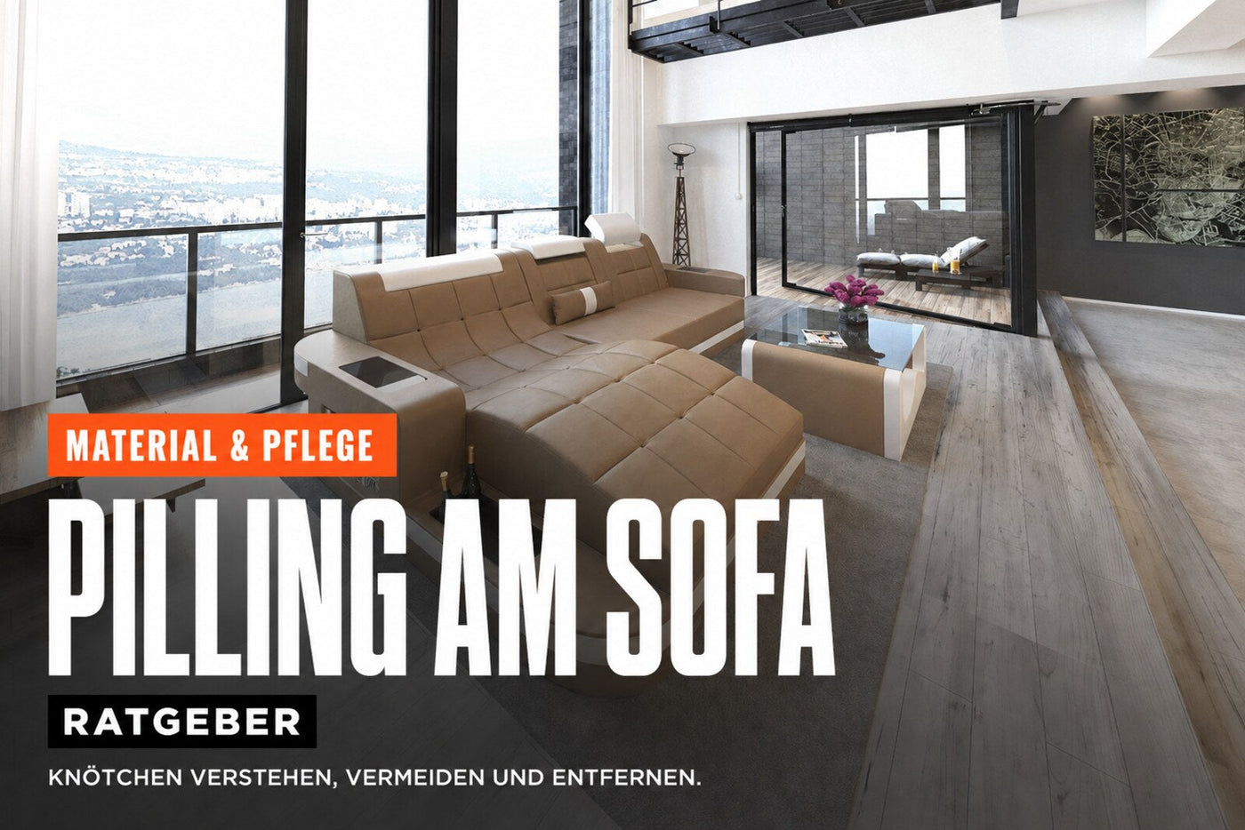 Pilling am Sofa: Knötchen verstehen, vermeiden und entfernen | Sofa Dreams Ratgeber