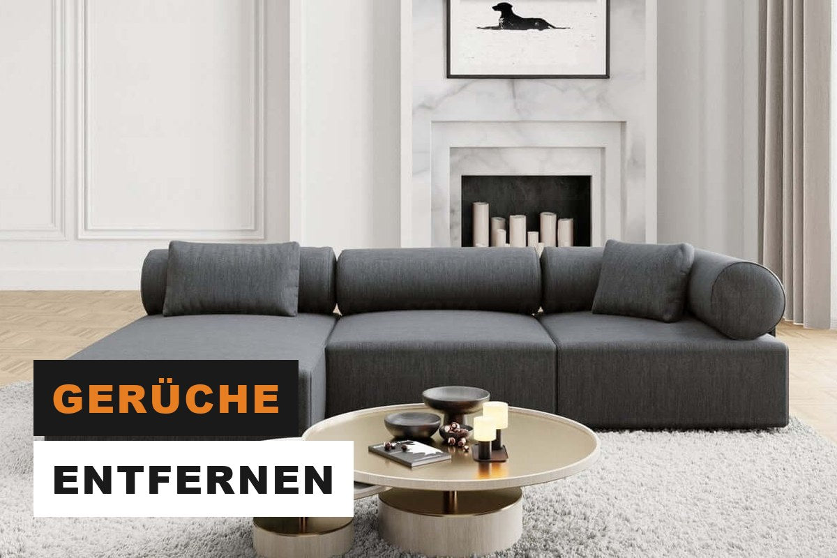 Gerüche aus Sofa oder Couch entfernen