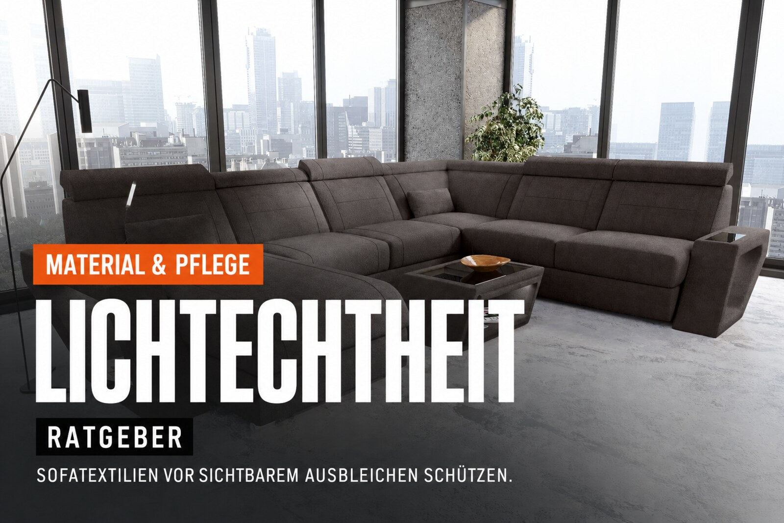 Lichtechtheit bei Sofastoffen: Farben vor dem Ausbleichen schützen | Sofa Dreams Ratgeber