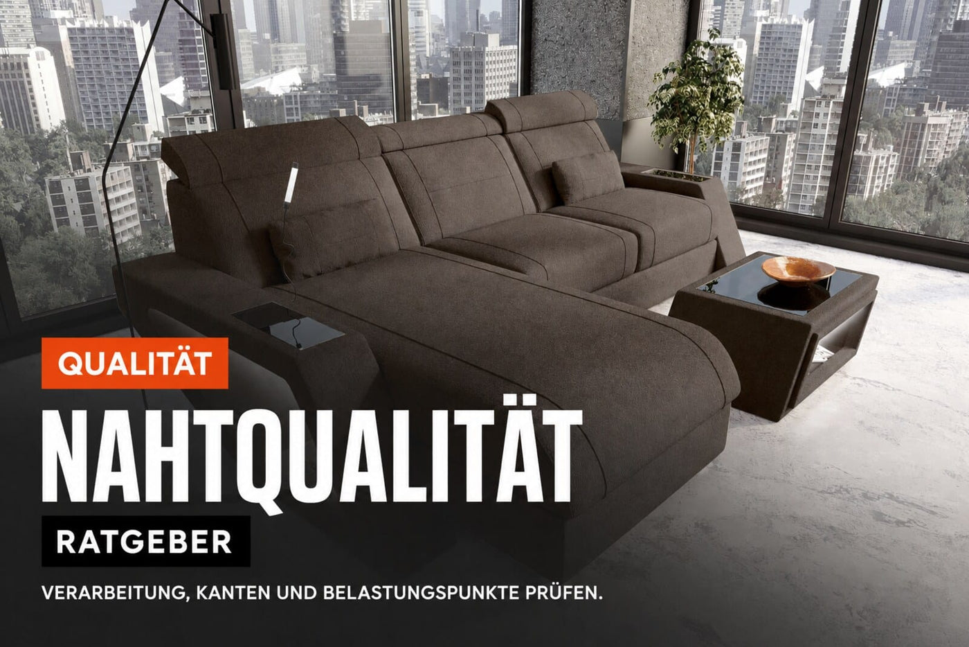 Sofa-Nähte prüfen: Woran Sie saubere Verarbeitung erkennen | Sofa Dreams Ratgeber