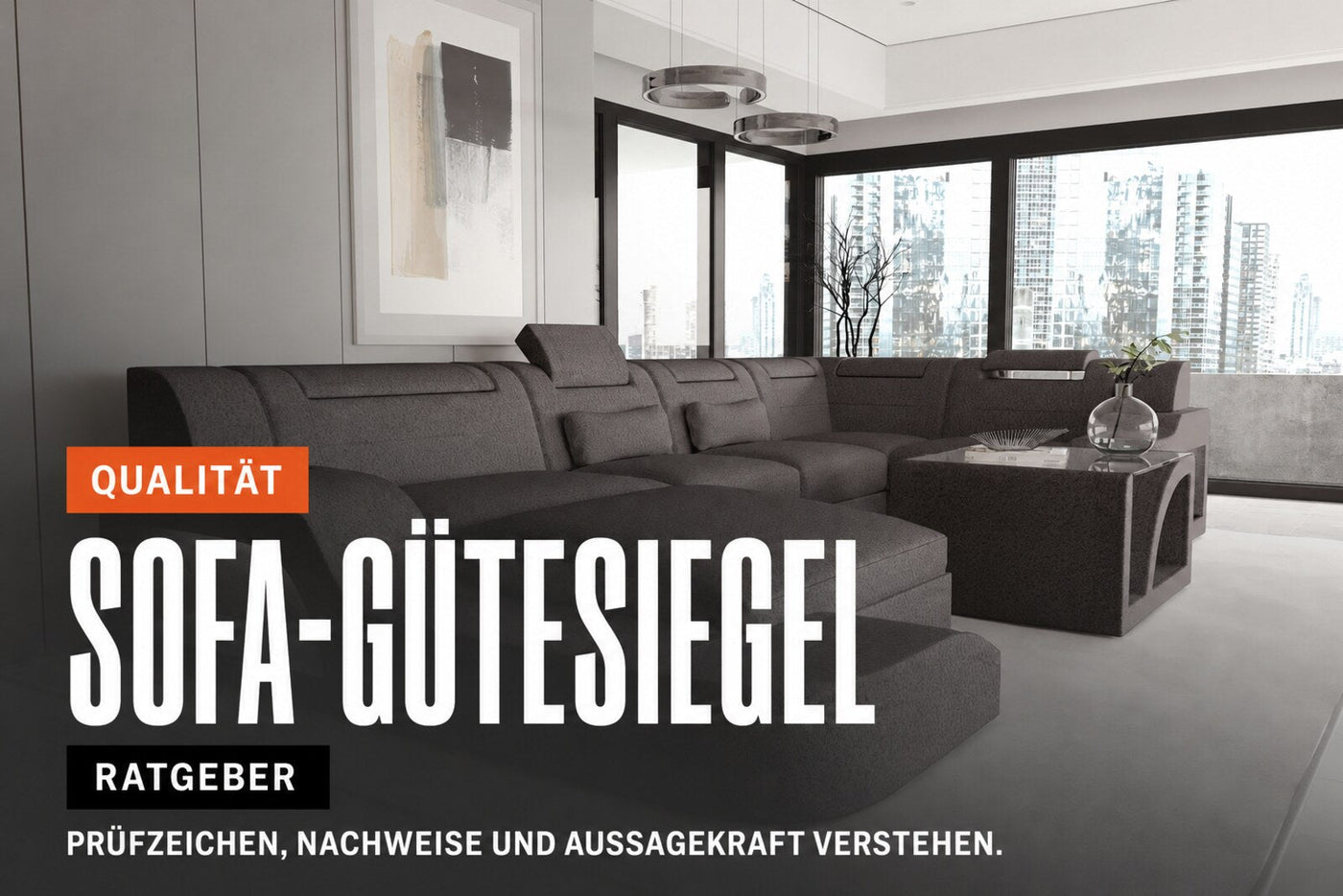 Sofa-Gütesiegel: Welche Zeichen bei Qualität und Schadstoffen helfen | Sofa Dreams Ratgeber