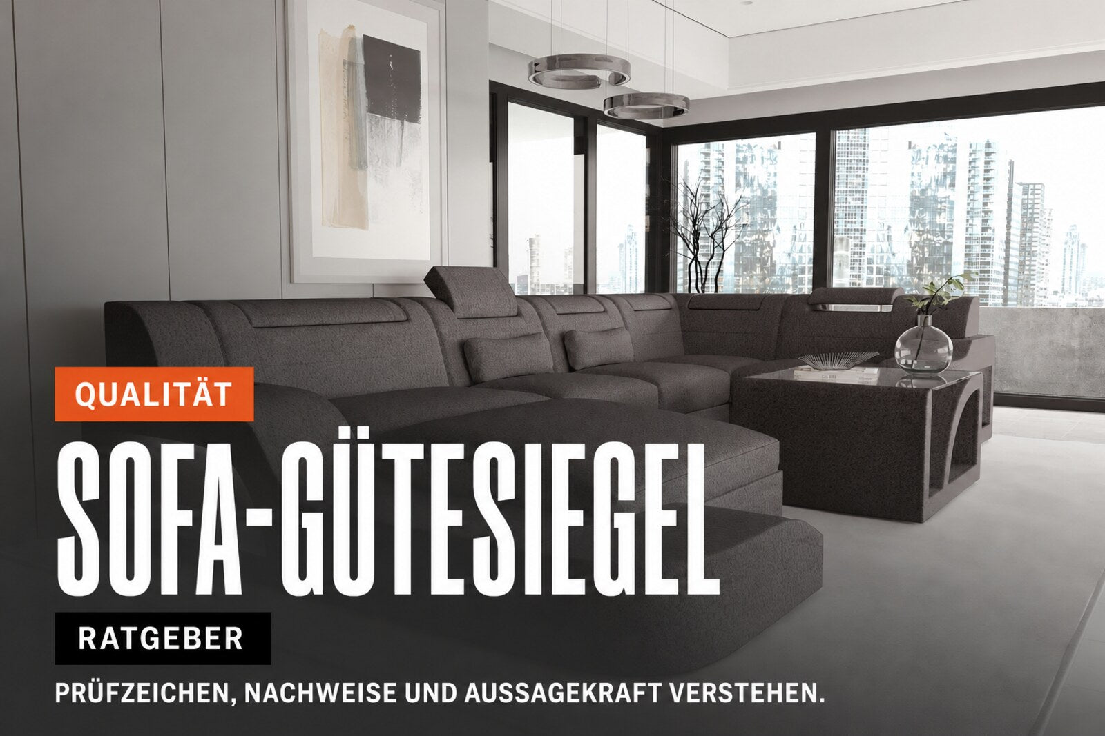 Sofa-Gütesiegel: Welche Zeichen bei Qualität und Schadstoffen helfen | Sofa Dreams Ratgeber