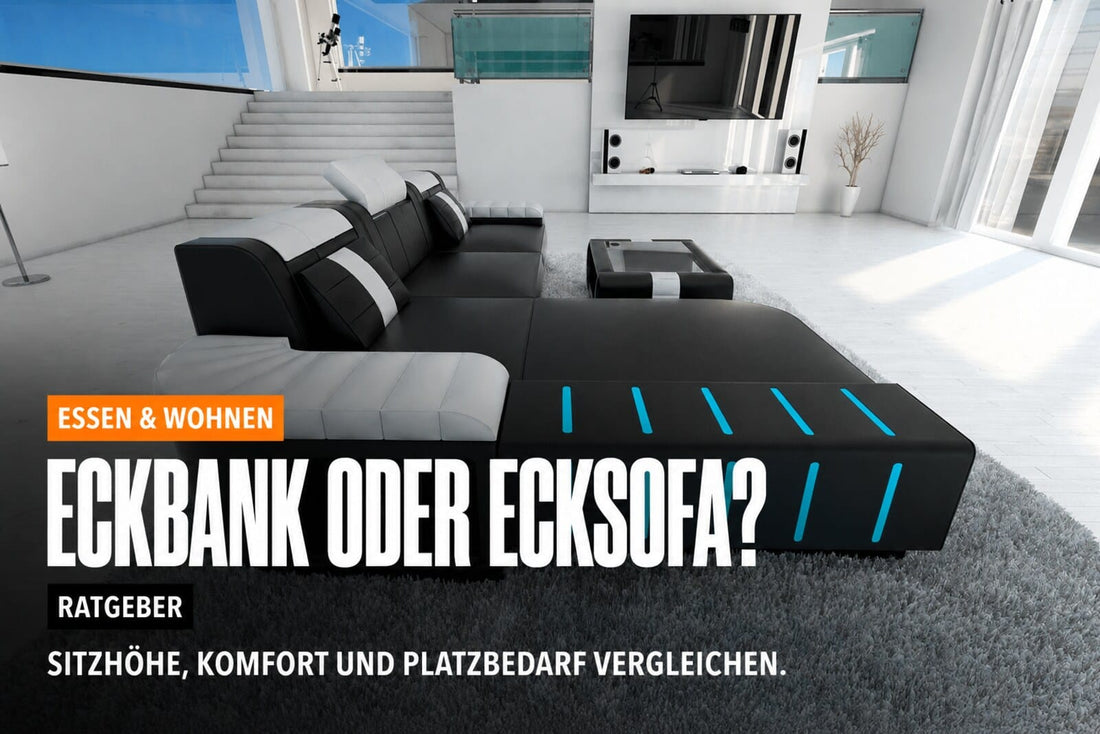 Eckbank oder Ecksofa im Essbereich: Was passt besser? | Sofa Dreams Ratgeber
