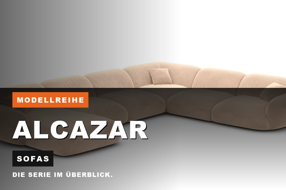 Beitragsbild zur Modellreihe Alcazar: Sofas bei Sofa Dreams