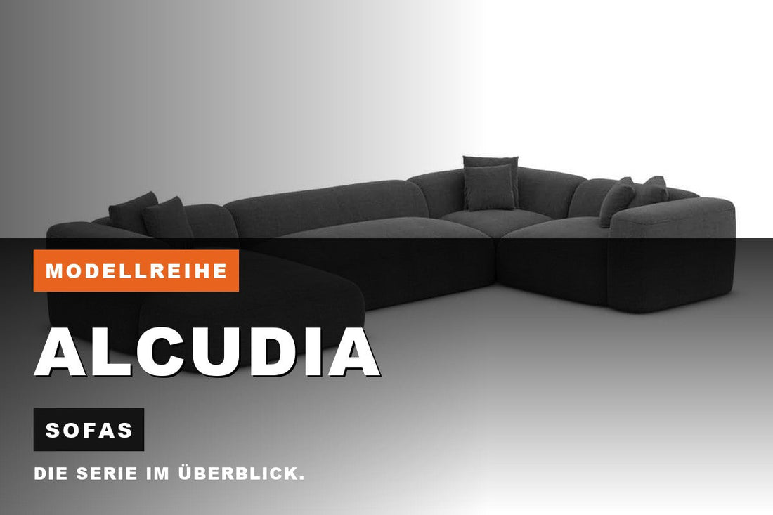 Beitragsbild zur Modellreihe Alcudia: Sofas bei Sofa Dreams