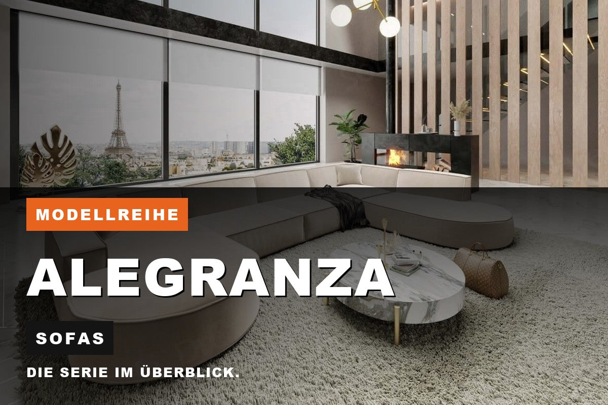 Beitragsbild zur Modellreihe Alegranza: Sofas bei Sofa Dreams