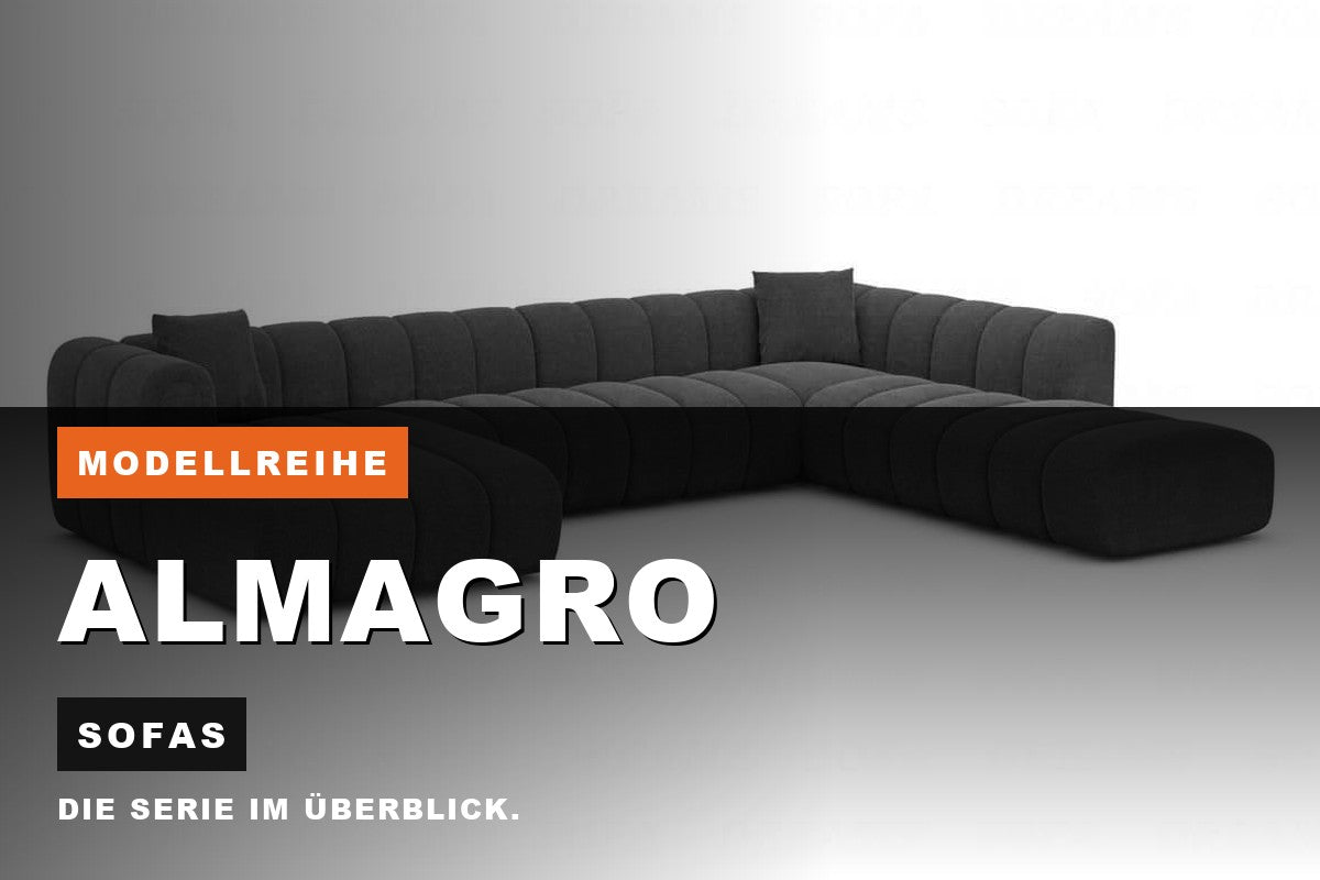 Beitragsbild zur Modellreihe Almagro: Sofas bei Sofa Dreams