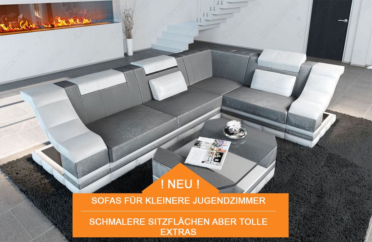 Sofa fürs Jugendzimmer: kompakte Modelle und Tipps