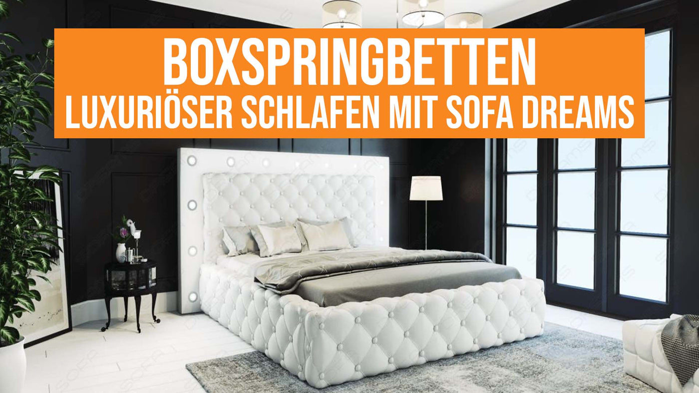 Boxspringbetten: luxuriös schlafen