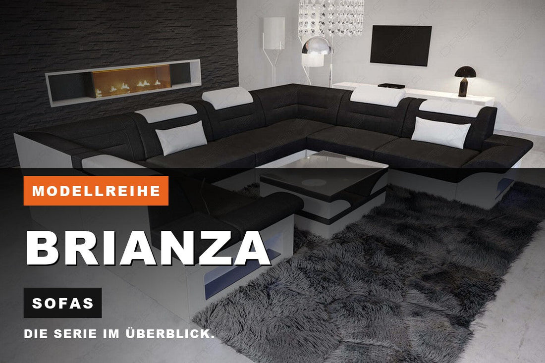 Beitragsbild zur Modellreihe Brianza: Sofas bei Sofa Dreams