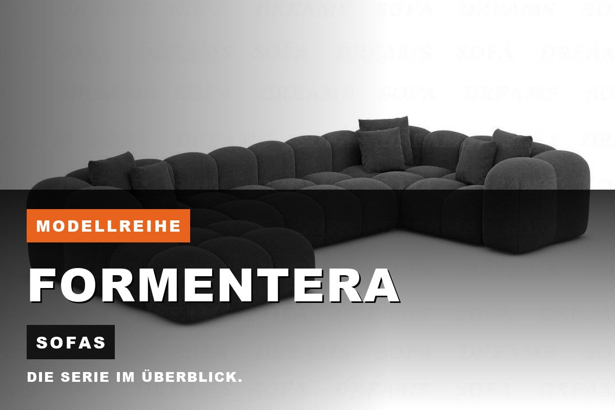 Beitragsbild zur Modellreihe Formentera: Sofas bei Sofa Dreams