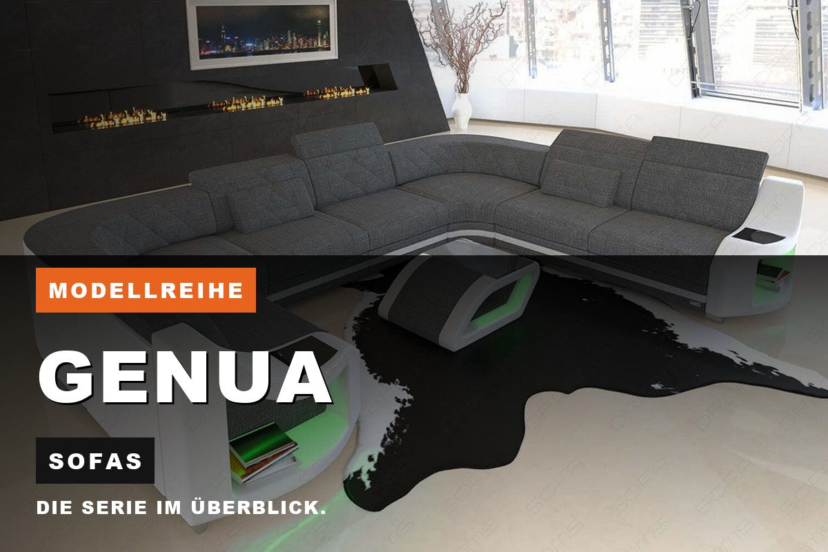 Beitragsbild zur Modellreihe Genua: Sofas bei Sofa Dreams