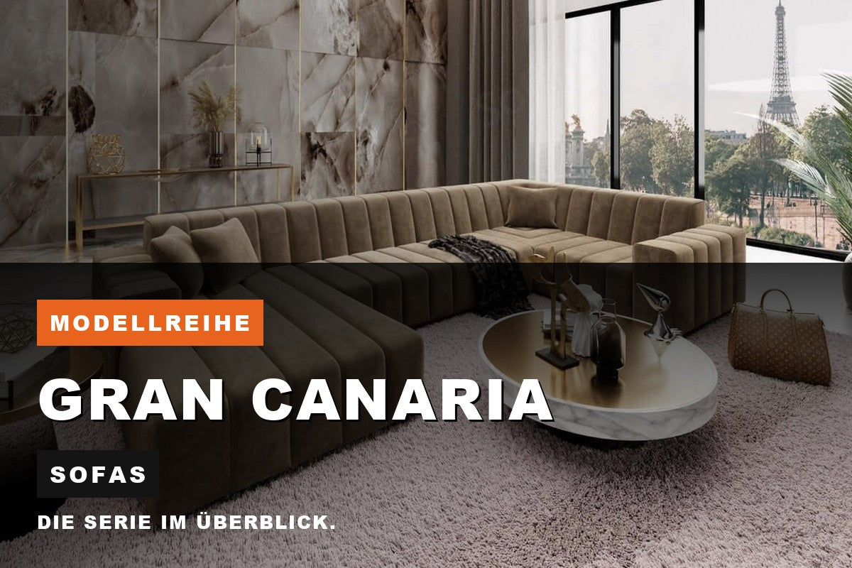 Beitragsbild zur Modellreihe Gran Canaria: Sofas bei Sofa Dreams