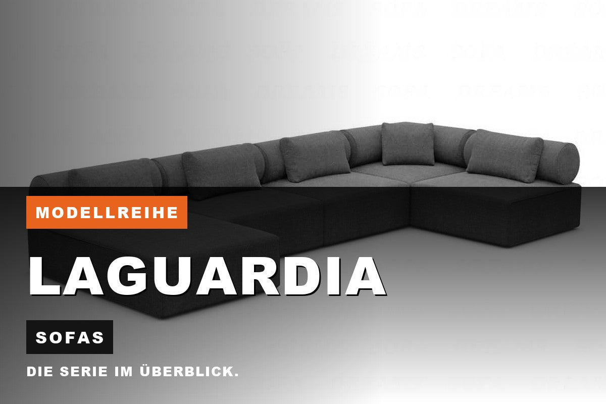 Beitragsbild zur Modellreihe Laguardia: Sofas bei Sofa Dreams