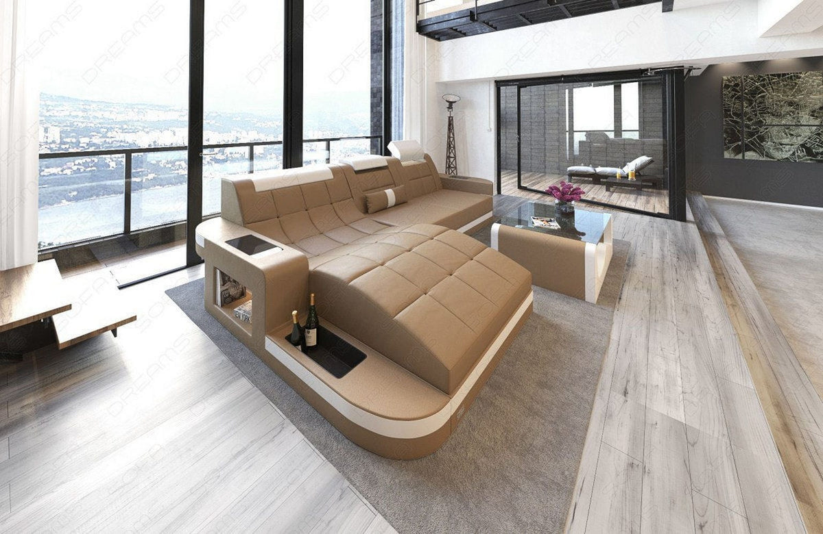 Sofa Trends 2026: Designer-Sofa Wave mit Relaxfunktion und LED | Sofa Dreams Ratgeber