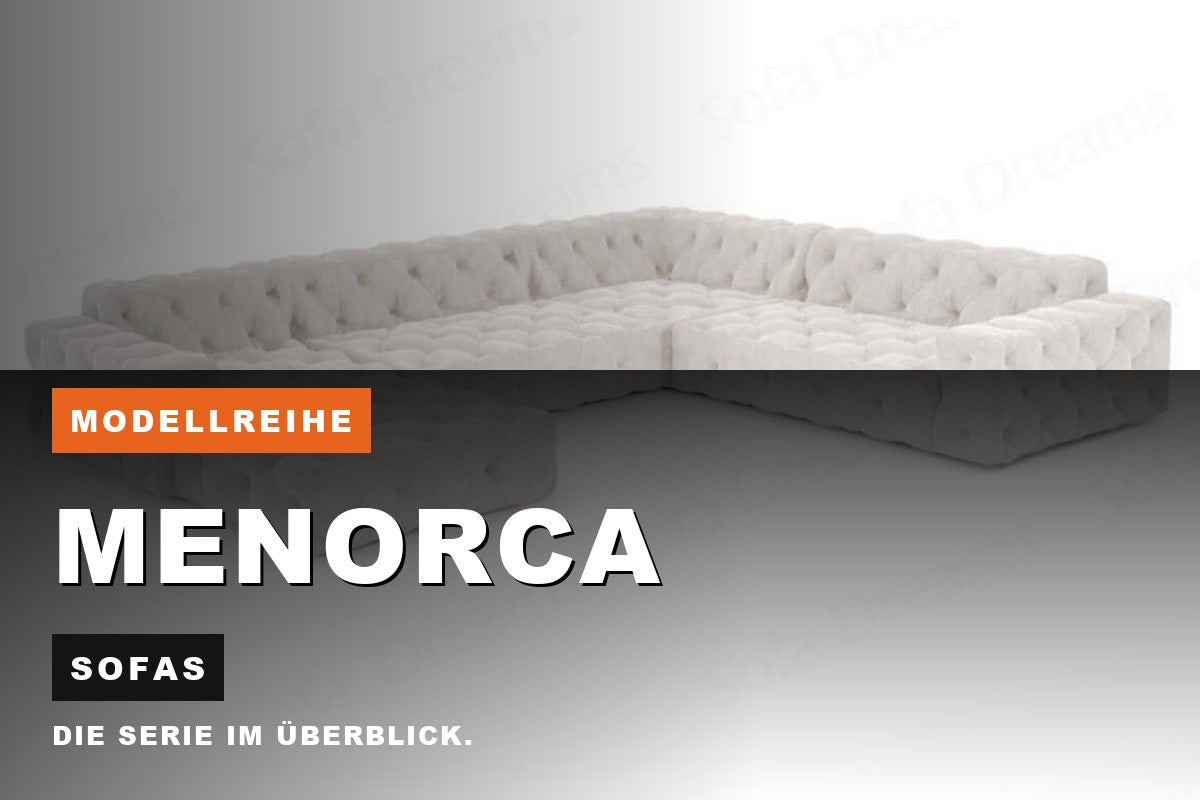 Beitragsbild zur Modellreihe Menorca: Sofas bei Sofa Dreams