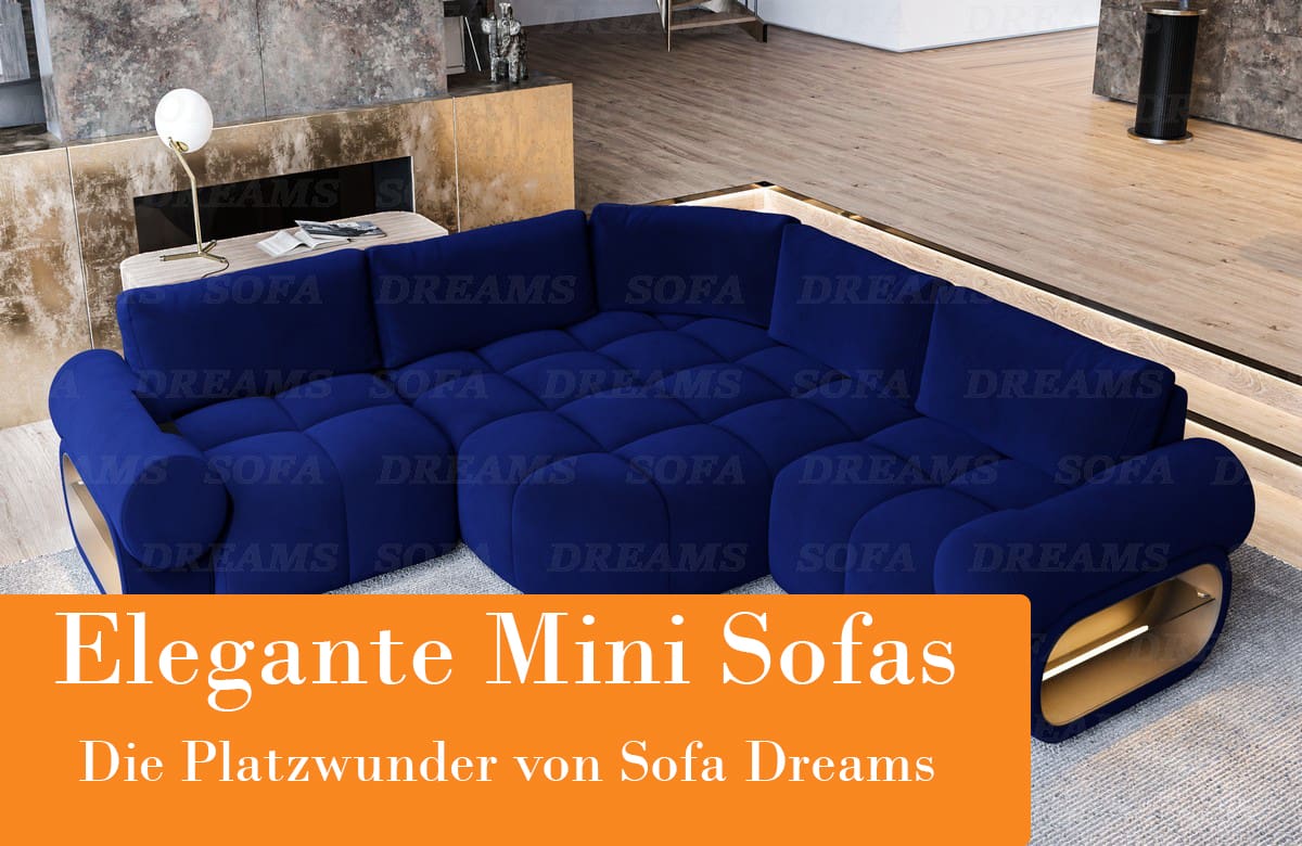 Mini-Sofas für kleine Räume: Kaufberatung