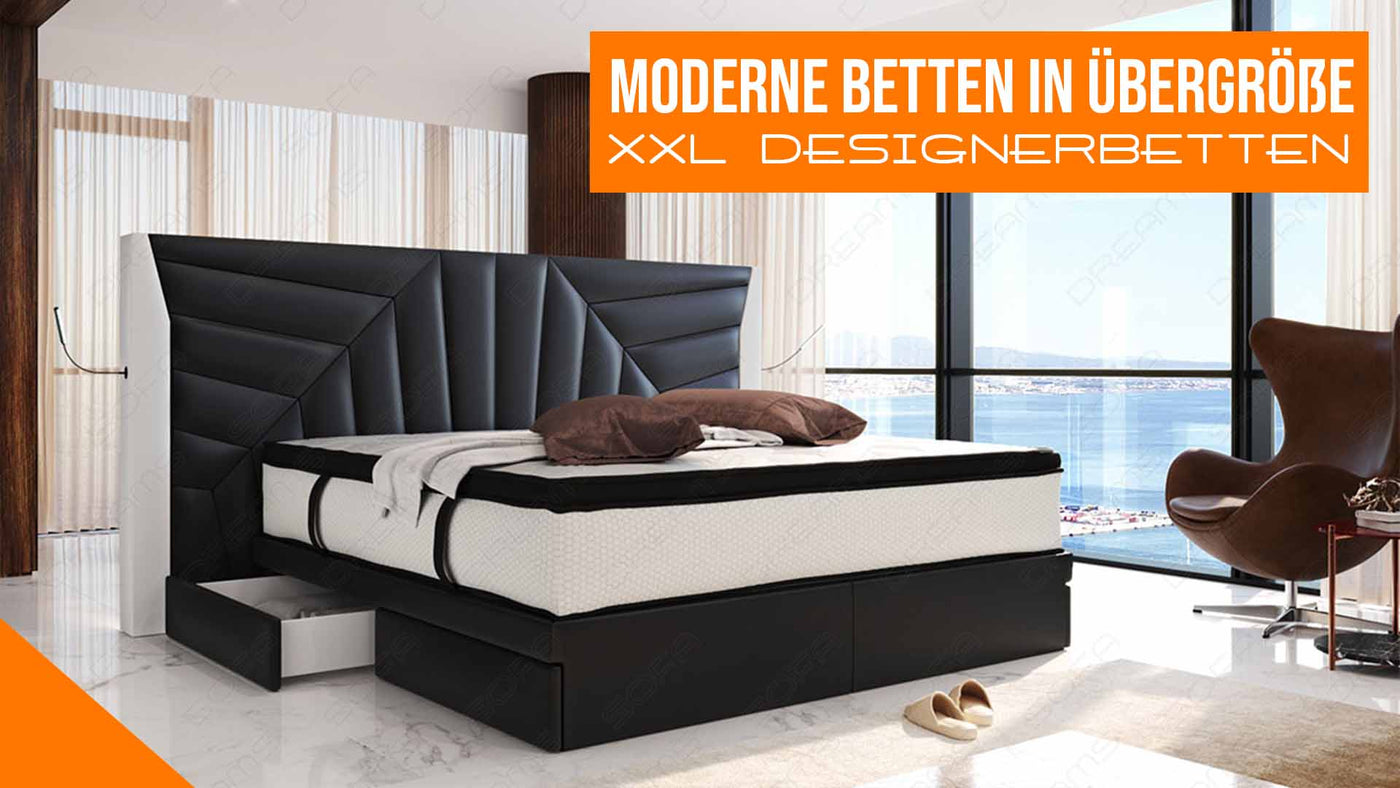 XXL-Betten: Boxspringbetten in Übergröße
