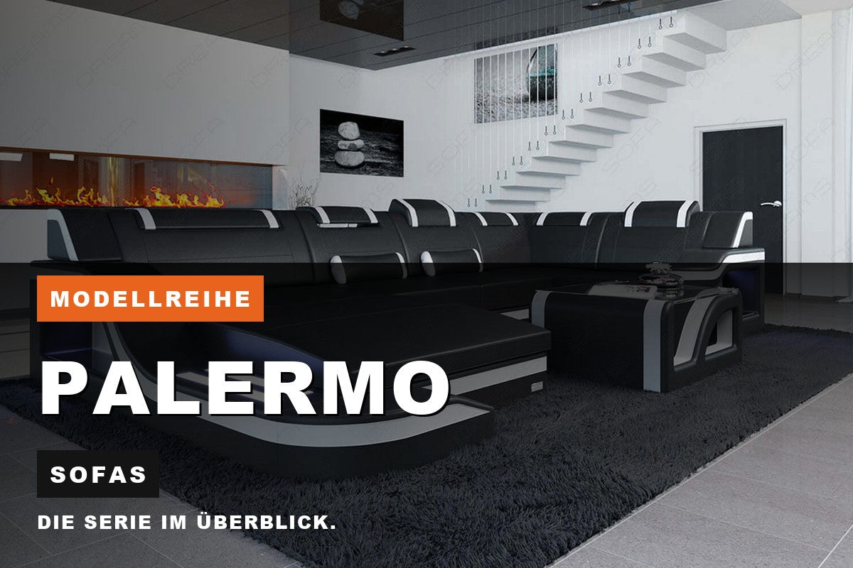 Beitragsbild zur Modellreihe Palermo: Sofas bei Sofa Dreams