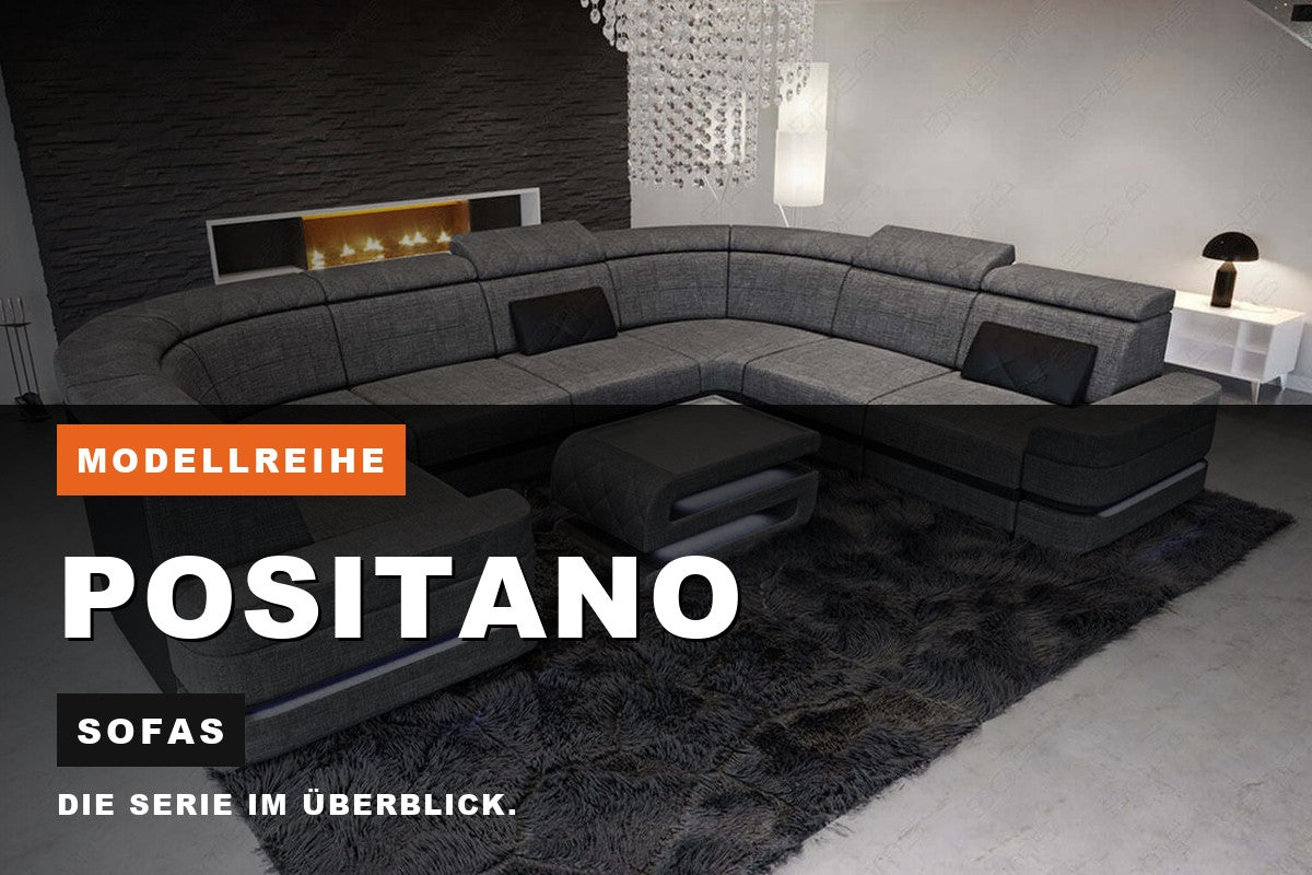 Beitragsbild zur Modellreihe Positano: Sofas bei Sofa Dreams