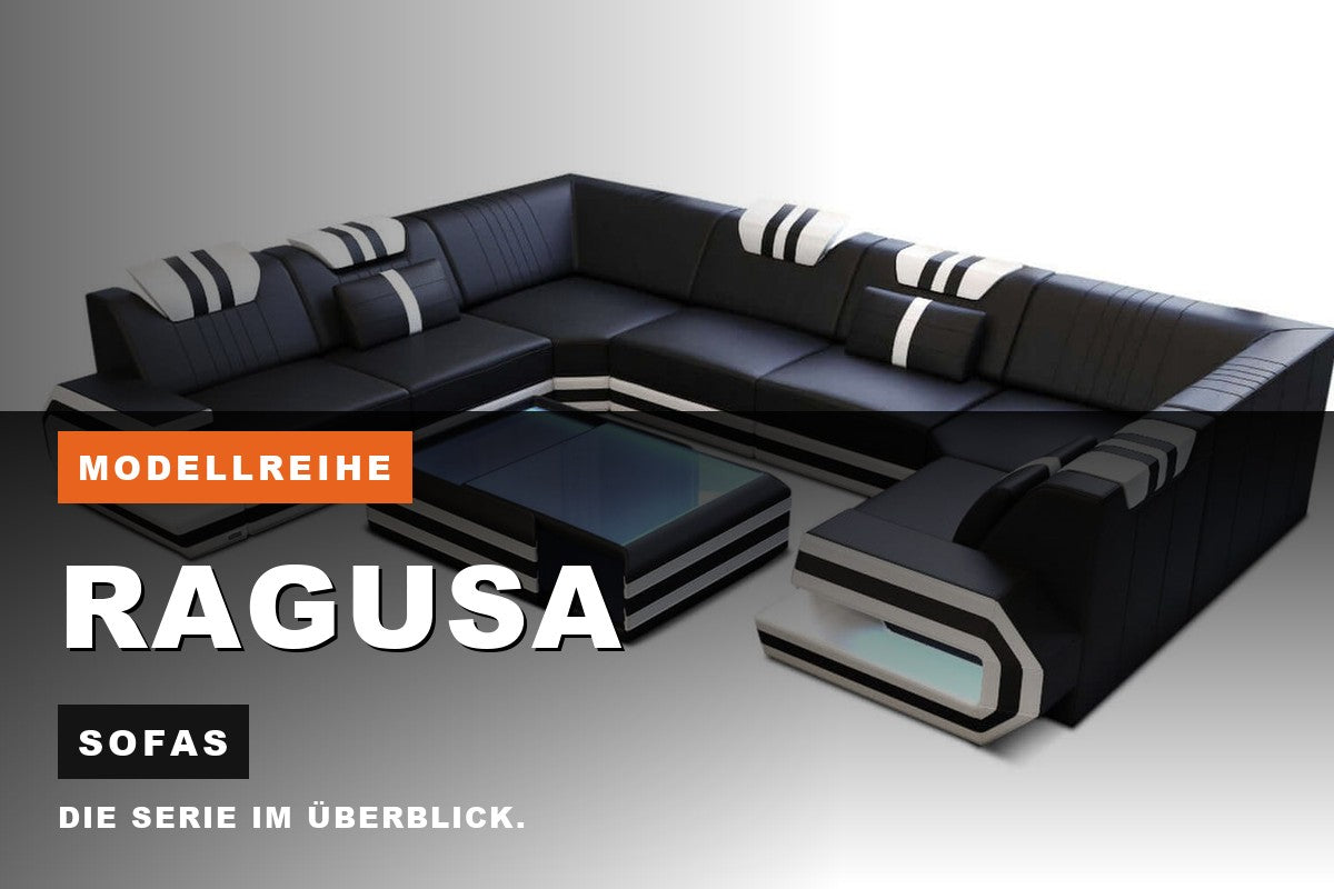 Beitragsbild zur Modellreihe Ragusa: Sofas bei Sofa Dreams