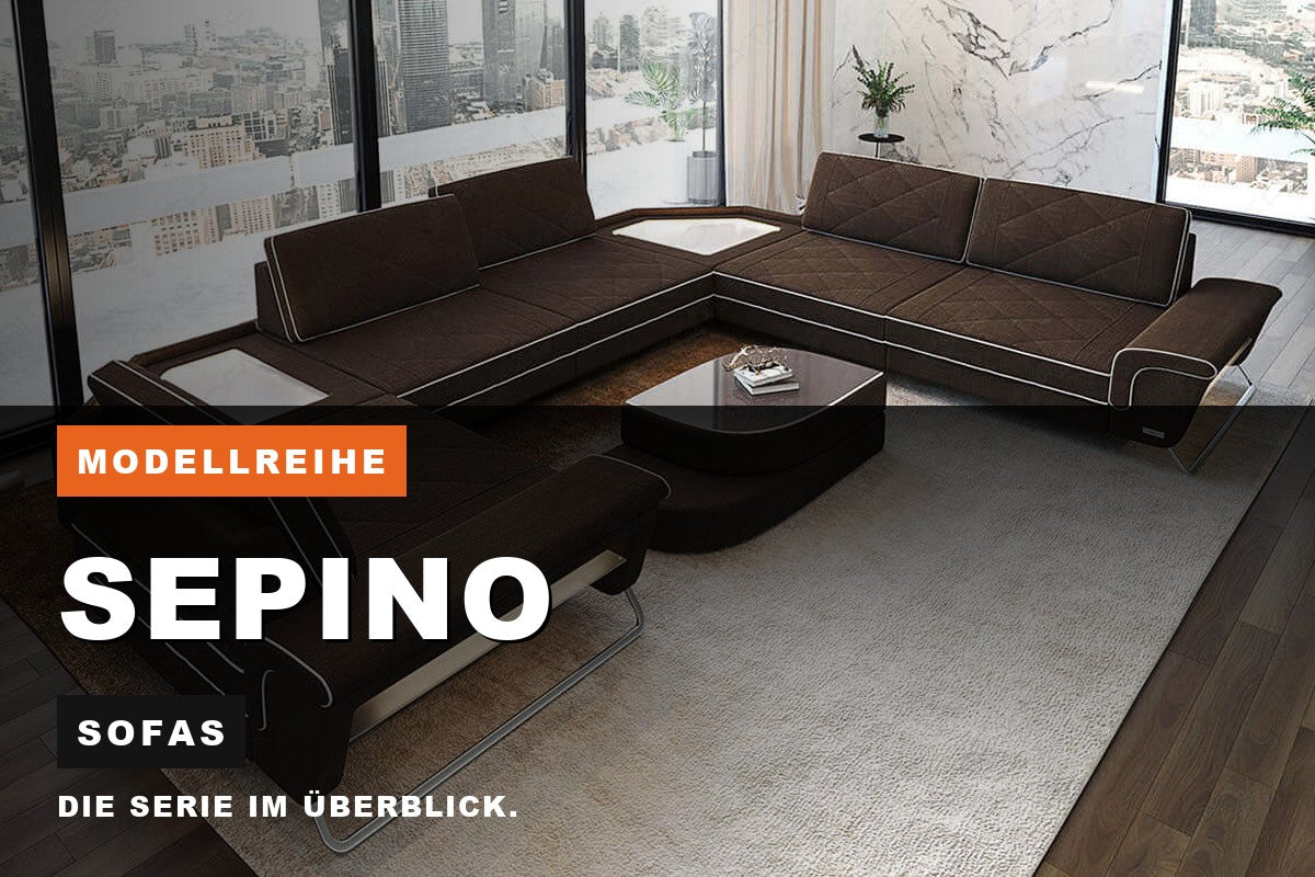 Beitragsbild zur Modellreihe Sepino: Sofas bei Sofa Dreams