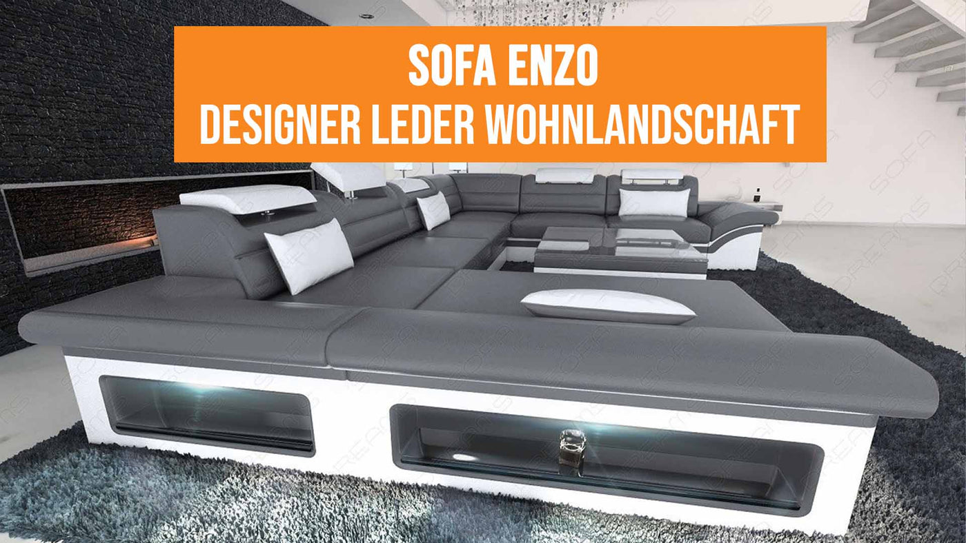 Wohnlandschaft Enzo: Design und Funktionen
