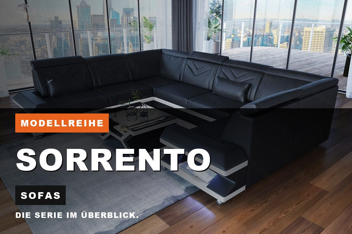 Beitragsbild zur Modellreihe Sorrento: Sofas bei Sofa Dreams
