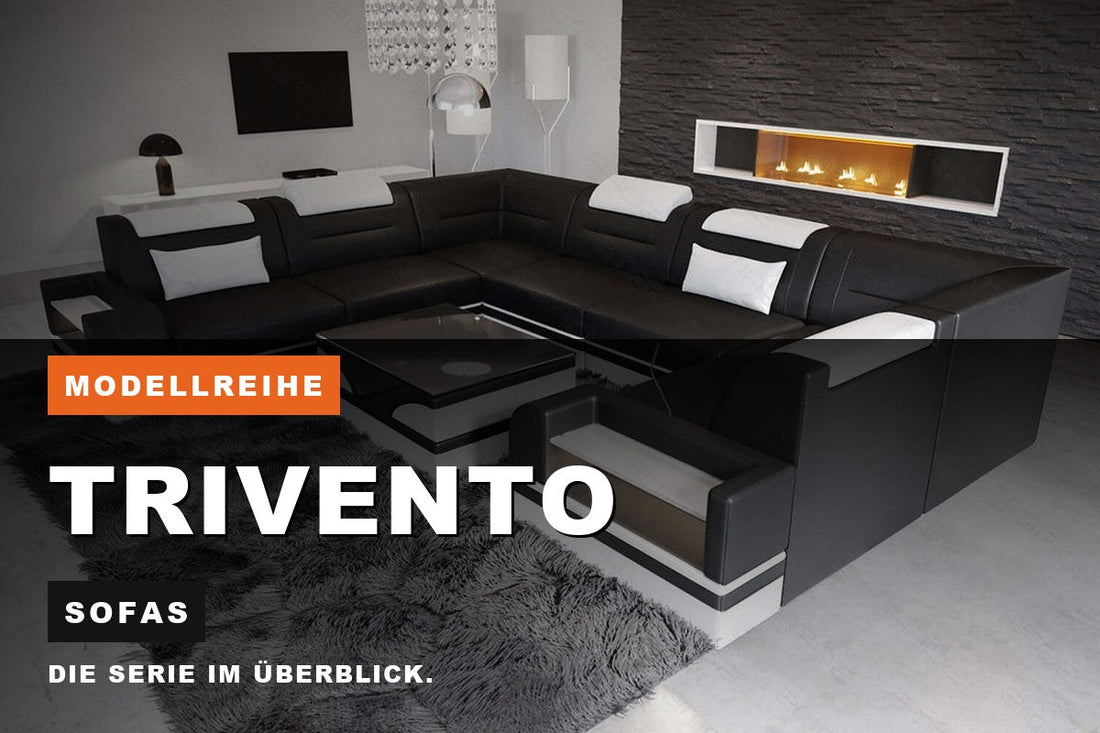 Beitragsbild zur Modellreihe Trivento: Sofas bei Sofa Dreams