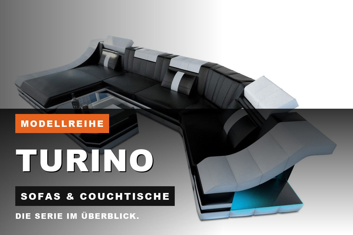 Beitragsbild zur Modellreihe Turino: Sofas & Couchtische bei Sofa Dreams