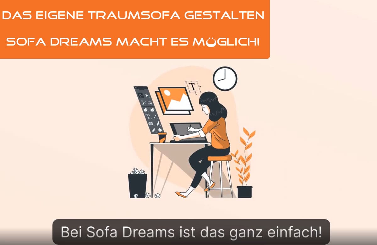 Traumsofa gestalten: Planung, Formen und Materialien