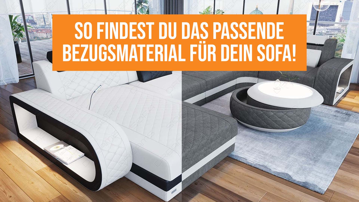 Welcher Sofabezug passt zu meinem Alltag?