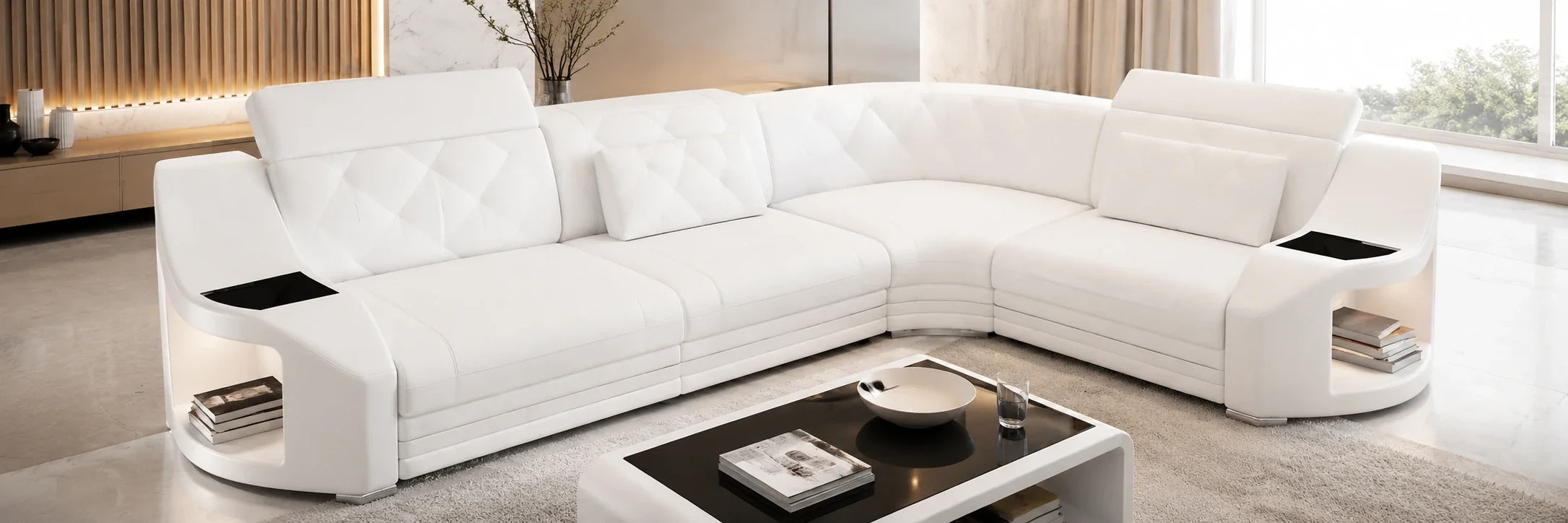 Ecksofa weiß kaufen