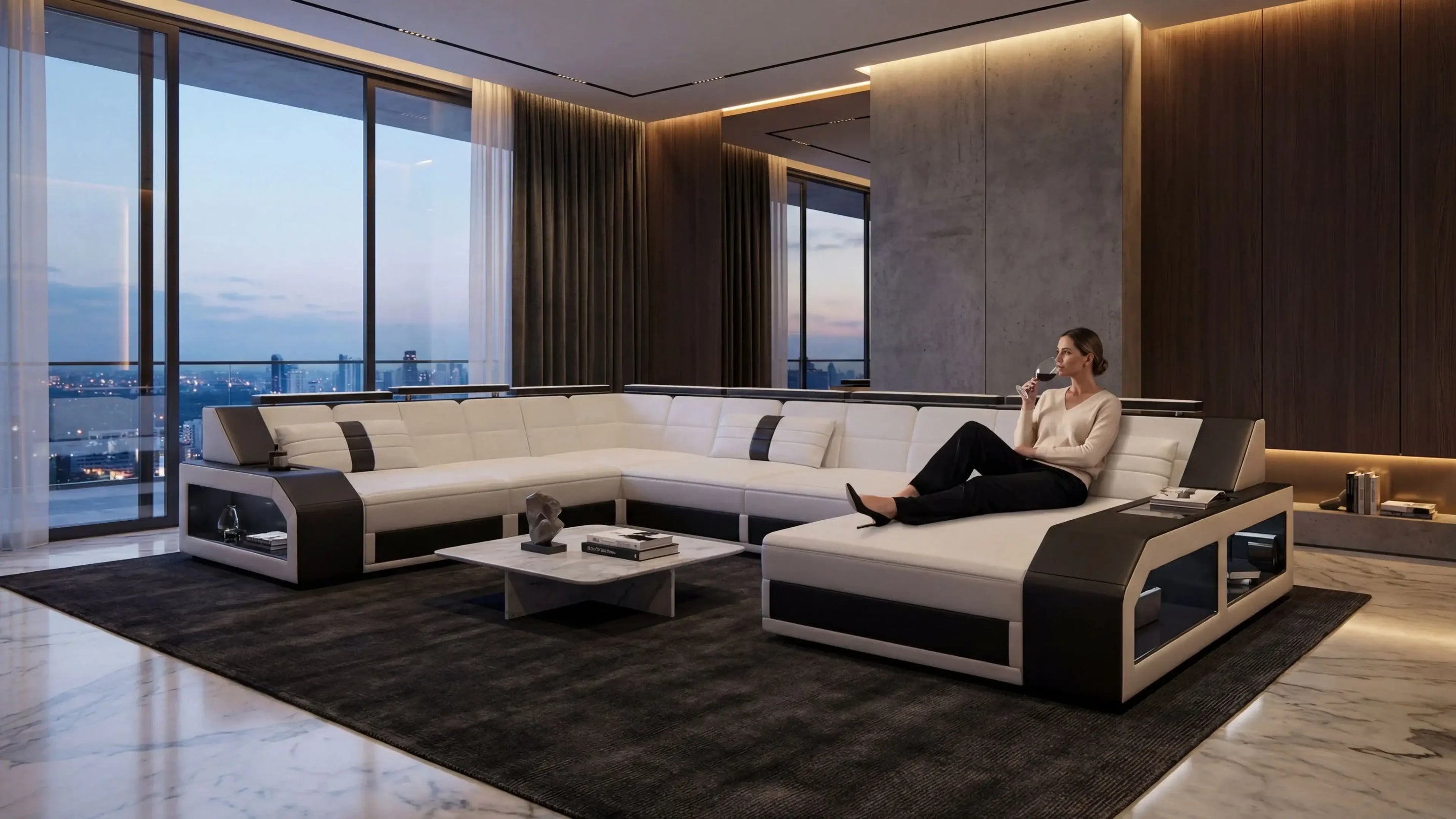 XXL Sofa kaufen für große Wohnenräume