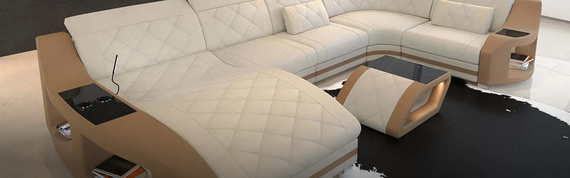 Wohnlandschaft beige kaufen