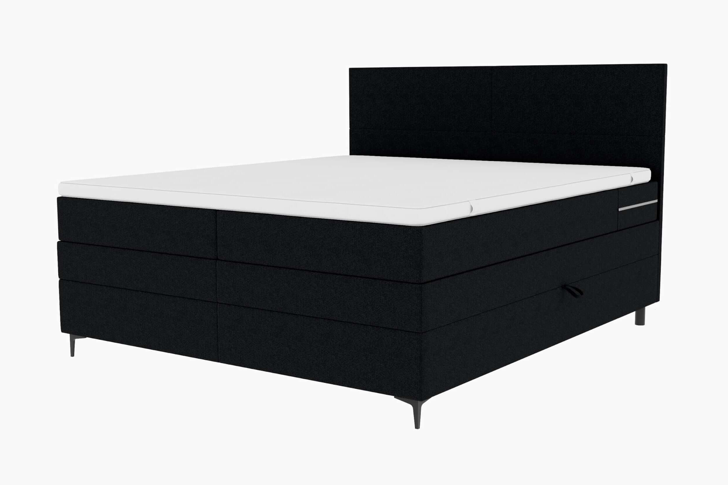 Boxspringbett Nuvia Schwarz