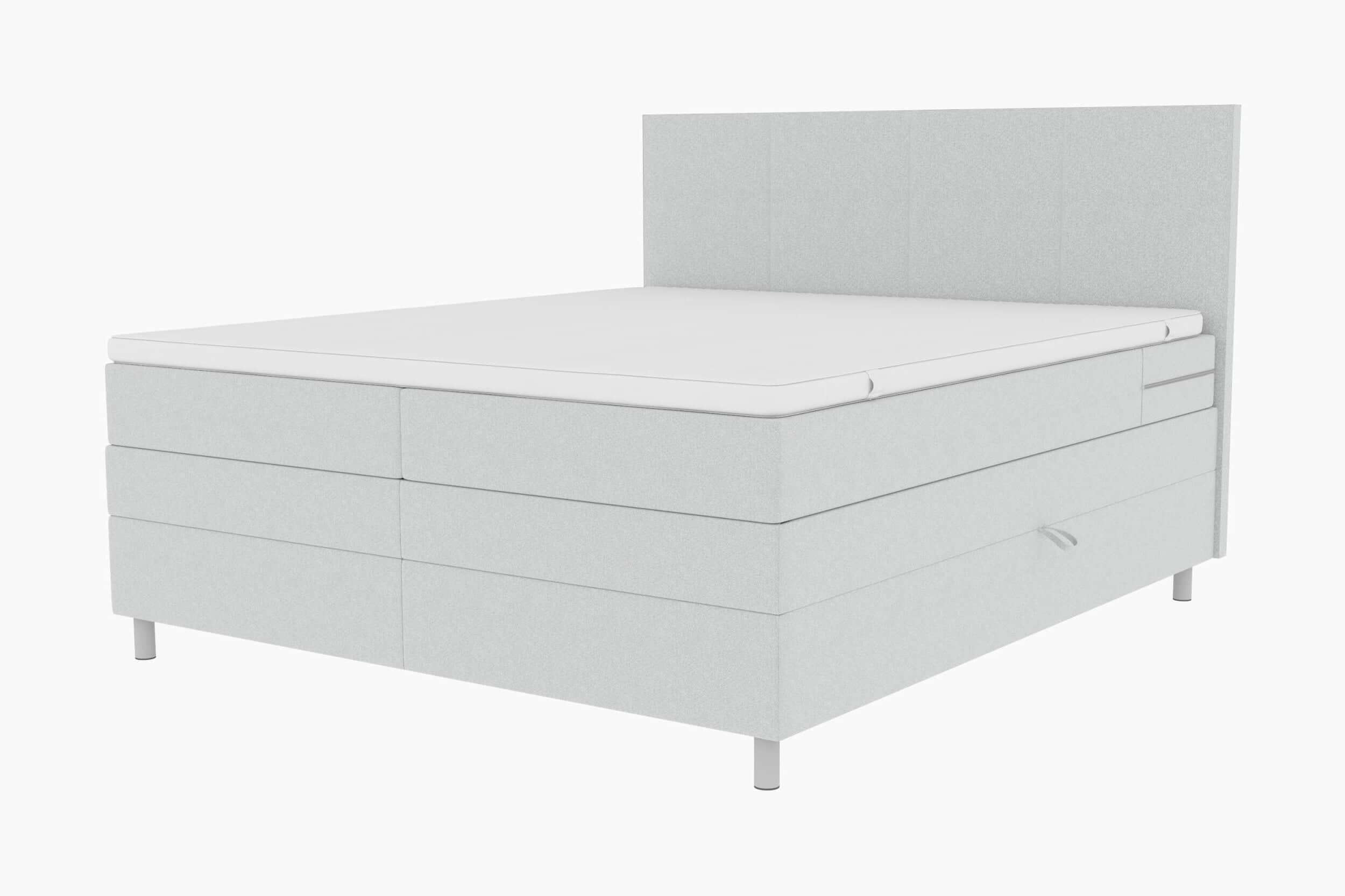 Boxspringbett Celina Hellgrau