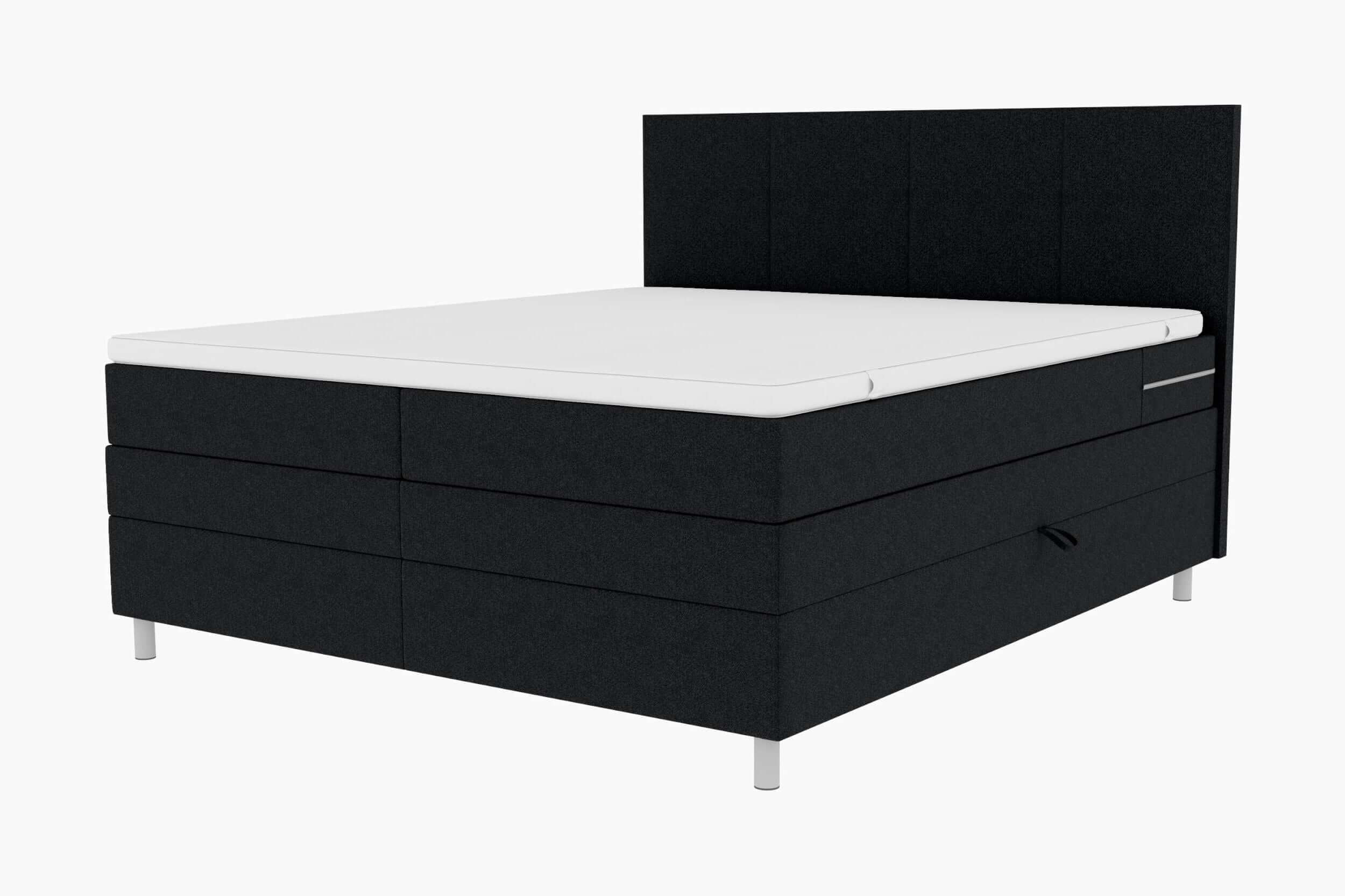 Boxspringbett Celina Schwarz