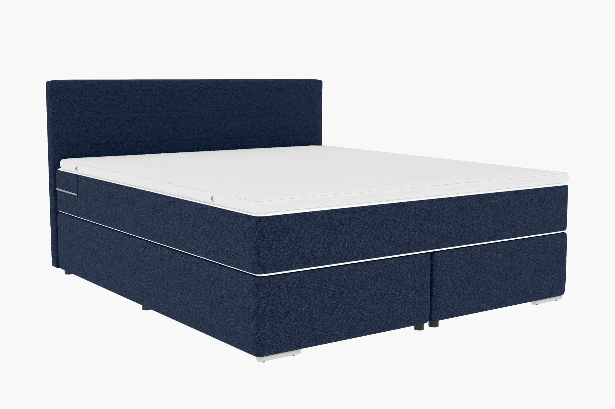 Boxspringbett Valerio Dunkelblau