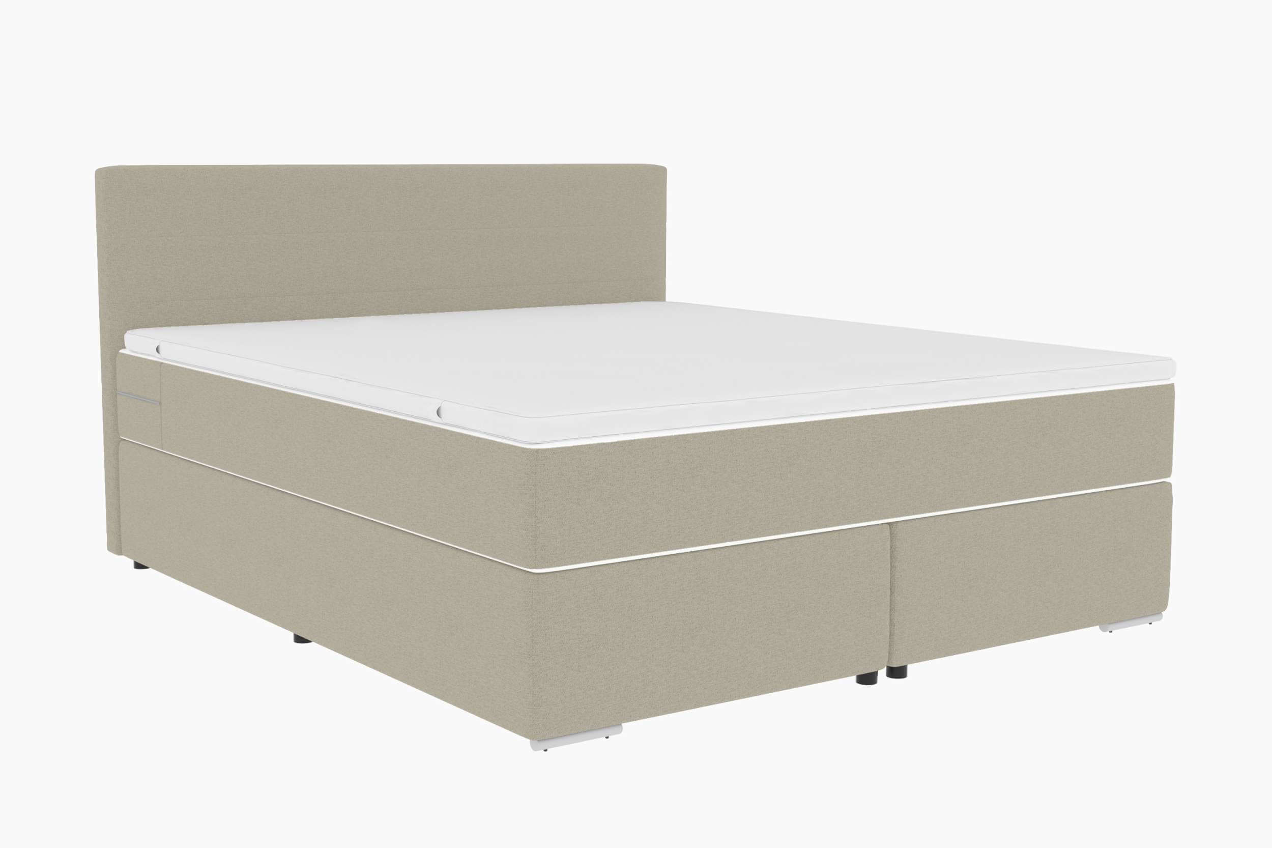 Boxspringbett Valerio Beige